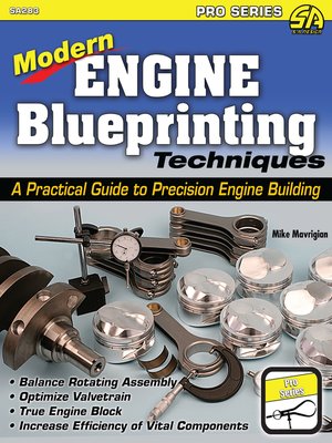 cover image of Modern Engine Blueprinting Techniques